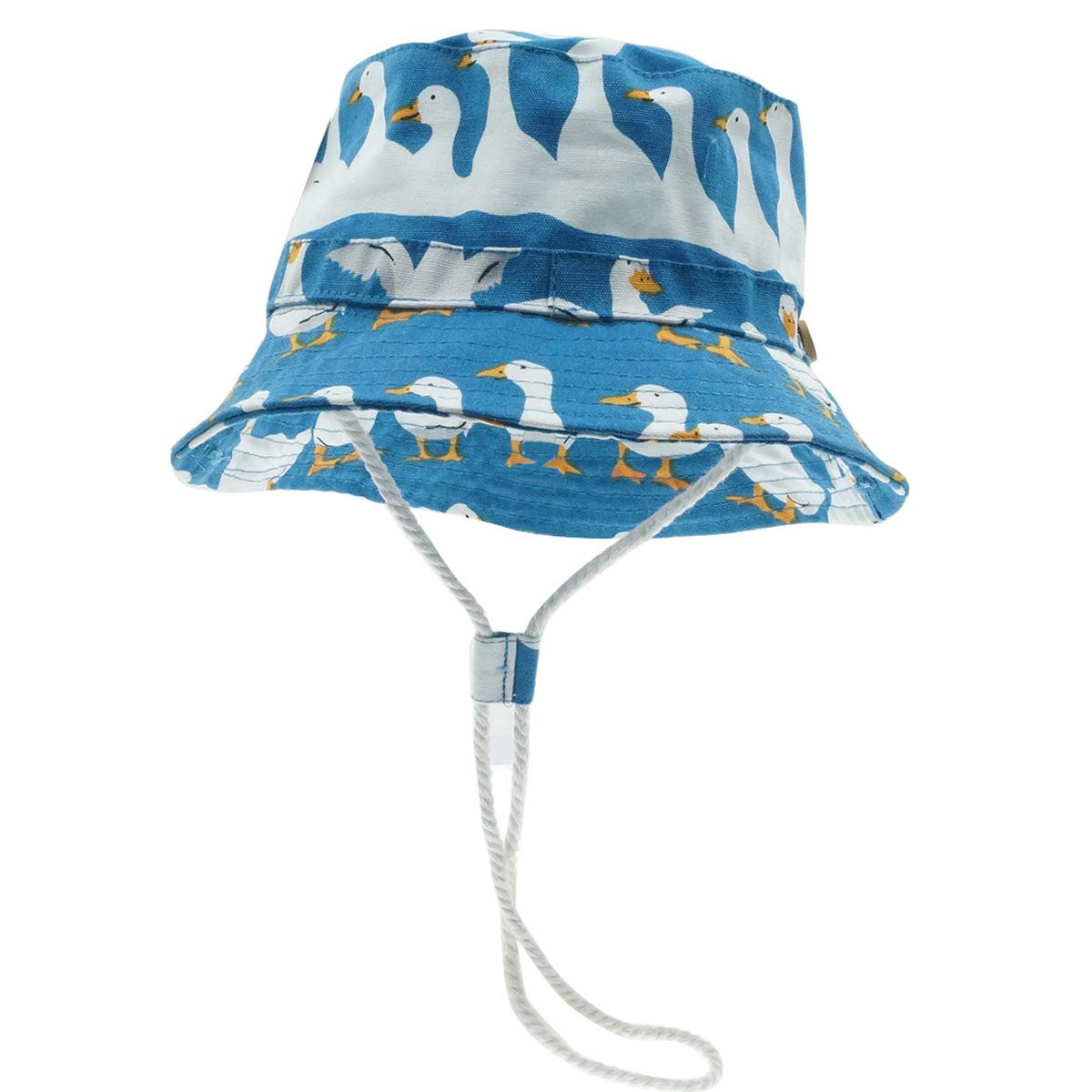 0-6 Anni Neonati Cappello da Pescatore Bambino Bambine Estivo Bambini Bucket Hat Anti-UV Berretto con Ala Protezione Solare per Spiaggia Vacanza Viaggio Outdoor Happy Cherry