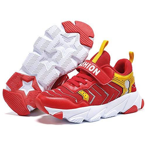 Scarpe Sportive Bambini e Ragazzi Scarpe da Corsa Ginnastica Respirabile Mesh Running Sneakers Fitness Casual 
