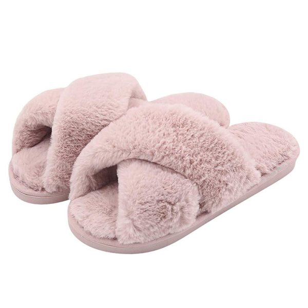 Fadezar Pantofole Peluche Donna Ciabatte da Casa Comode Invernali Moda Scarpe Sandali Slippers Fadezar Pantofole Peluche Donna Ciabatte da Casa Comode Invernali Moda Scarpe Sandali Slippers